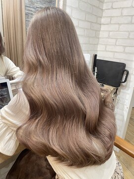 ラピス 新宿(Lapis) 【Lapis新宿】艶々☆ミルクティーカラー