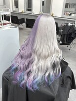 シェイロ(Cielro)&nbsp;ホワイトカラー×パープルカラー×エンドカラー