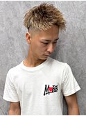 金メッシュツイスパツイストジェットモヒカンスキンフェード