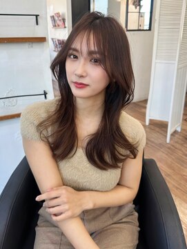 アリスバイアフロート 自由が丘(ALICe by AFLOAT) 韓国くびれヘア／流れるお顔周り【自由が丘】