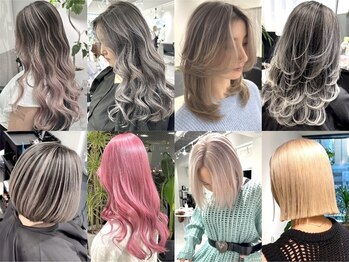 シエラ 堀江(CIERA.)の写真/【堀江】ハイライト、バレイヤージュ、ダブルカラー…豊富な知識と技術力で叶える＋αのカラーデザイン。