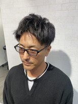 アメジスト(amethyst)&nbsp;アップバングのショートツーブロック