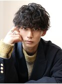 ツイストスパイラルパーマ波巻きパーマシャドウパーマメンズ