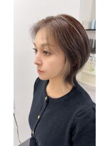 コディー(CODY)&nbsp;ミディアムヘア暗めカラー/デザインカラー/フェイスフレーミング