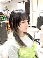 アルクバイネオリーブ 荻窪店(arc by neolive)&nbsp;ロングウルフスタイル×インナーシルバーー