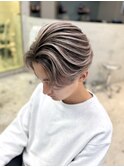 バレイヤージュ20代30代40代◎シャドールーツフェザーパーマ
