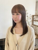 ヘアー ミュゼ 大西店(HAIR Musee) マロンベージュ/ブリーチなし