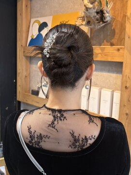 薬院　ブリーチカラー　ブラウンカラー　レイヤーカット