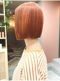 ブリーチなしダブルカラー☆オレンジ