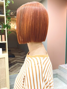 ブリーチなしダブルカラー☆オレンジ