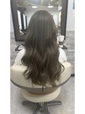 #ロング＃イルミナカラー＃マットカラー＃ツヤ感