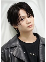 オーシャントーキョー 心斎橋(OCEAN TOKYO WEST)&nbsp;センターパート黒髪シャギーショート