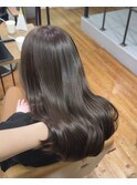 オリーブ ベージュ ブラウン 透明感カラー グレージュ アッシュ