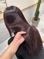 レンジヘアー(lange hair)&nbsp;チェリーレッド