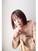 タッセルボブ似合わせカットボブ【AMU/自由が丘】