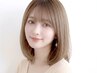 【顔周りのクセに】カット+顔周り縮毛矯正+オージュアトリートメント ￥11980