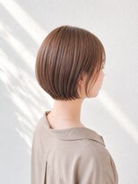 ソレア(SOLEA)&nbsp;20代30代40代50代髪質改善ミルクブラウンナチュラルショート
