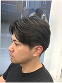 センターパート/ニュアンスパーマ/フェザーパーマ/藤沢美容院