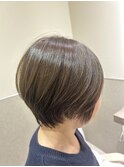 丸みショートボブ