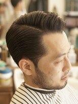 ザ チョップ ショップ ハラジュク(THE CHOP SHOP HARAJUKU)&nbsp;原宿渋谷理容室テーパーフェードカットメンズセンターパート