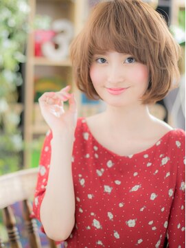 カバーヘアアンドスパ ブリス 浦和(COVER HAIR&SPA bliss) *+COVER HAIR+*…ふんわりトップの*格上げ*ナチュボブa