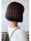 アンティークベージュのミニボブ