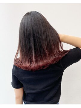 アライブ キチジョウジ(ALIVE Kichijoji) 【ALIVE吉祥寺】グラデーションピンク*マロンベージュ