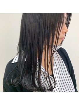 ヘアポジション 十文字店 HAIR Position 黒髪ロング