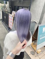 ワンズクロエ 原宿店(ONE's Chloe) ラベンダーカラー/ボブ/カーキグレージュ/大人かわいい[原宿]