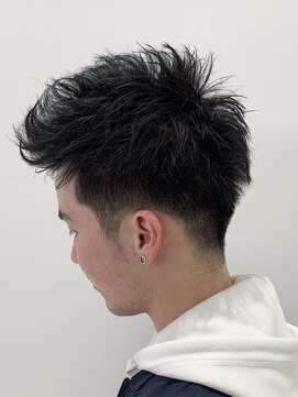 クイーン バイ ノイズ 西院(QUEEN by noism) ショートアップバング ショートカット