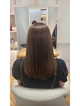トゥーリ 藤崎店(tuuli) 艶々縮毛矯正、韓国ロング