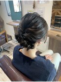 ミディアムヘアアレンジ