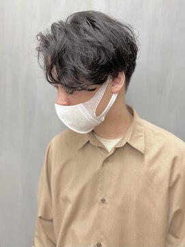 ラポールヘアー(rapport hair) 刈り上げ×センターパート＊