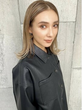 ルモア(RUMOR) Rumor×ハイライトグラデーション【ミルクティーベージュ】