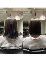 ラミ(L'ami)&nbsp;大人可愛い切りっぱなしボブ20代30代40代