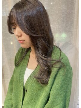 ゾアクラシックヘアー(ZOA classic hair) イルミナカラーでオリーブベージュ 【二子玉川】