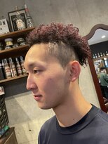 エルエー バーバーショップ 草津店(L.A BARBERSHOP)&nbsp;店長【橋本】針金アフロ
