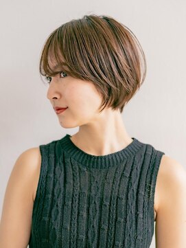 ベンジー 名駅店(benji) 襟足スッキリショートで大人の雰囲気