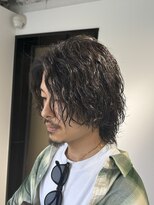 バース 梅田中崎町店(BIRTH)&nbsp;ミディアムセンターパートゆるめツイスパニュアンス