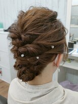 ミリヘアー(mirihair)&nbsp;シニヨンアレンジ
