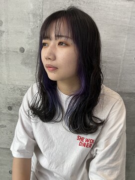 サラビューティーサイト 志免店(SARA Beauty Sight) 【福岡】色気カラー！インナーラベンダーcolor