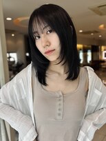 ヤヨイブレインズフェアリー(YAYOI BRAINS fairy) ダークトーンのレイヤースタイル☆