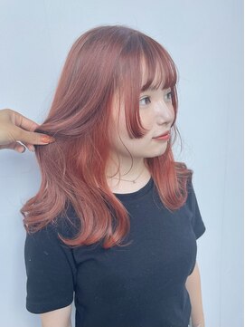 カリーナコークス 原宿 渋谷(Carina COKETH) ブリーチダブルカラーレイヤーカットインナーカラーウルフカット