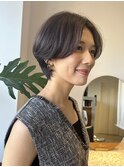 【three.スリー】似合わせカット/ハンサムショート(北浜/淀屋橋)