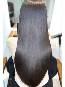 アールサロン 名駅(Rr SALON) 韓国風暗髪スタイル