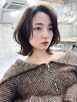 サイン 渋谷(SIGN)&nbsp;レイヤーボブレイヤーカットグレージュブリーチ無し