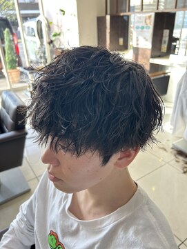 フォルテ 草薙店 シャドウパーマ　マッシュパーマ