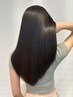 【6月平日限定お得♪】似合わせカット+地毛風ストレート+トリートメント付き