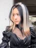 【黒田愛美香限定 】ケアブリーチ/黒染め履歴あり＋カラー＋カット＋TR