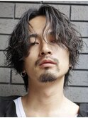 大分ツイストパーマツイストスパイラルパーマセンターパート